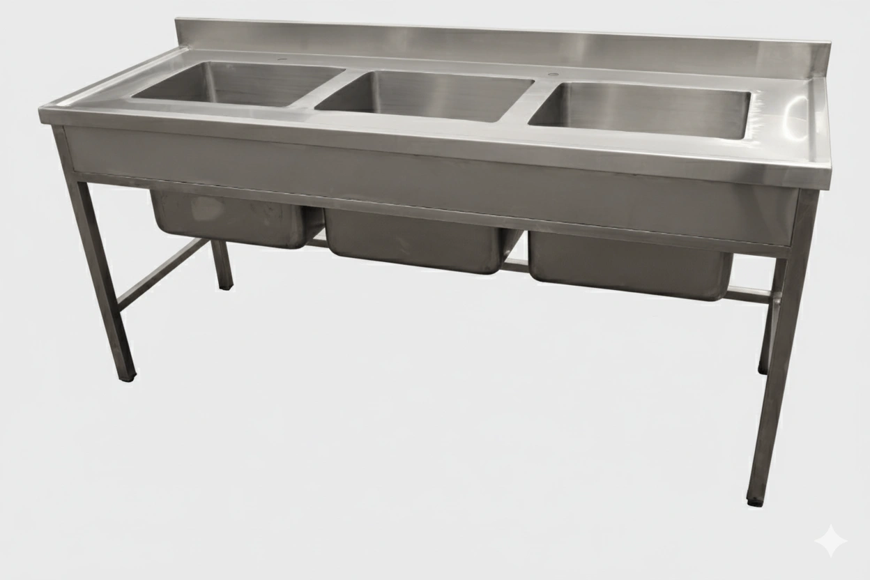 Tripple Bowl Sink