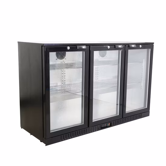 Small Triple Door Display Chiller